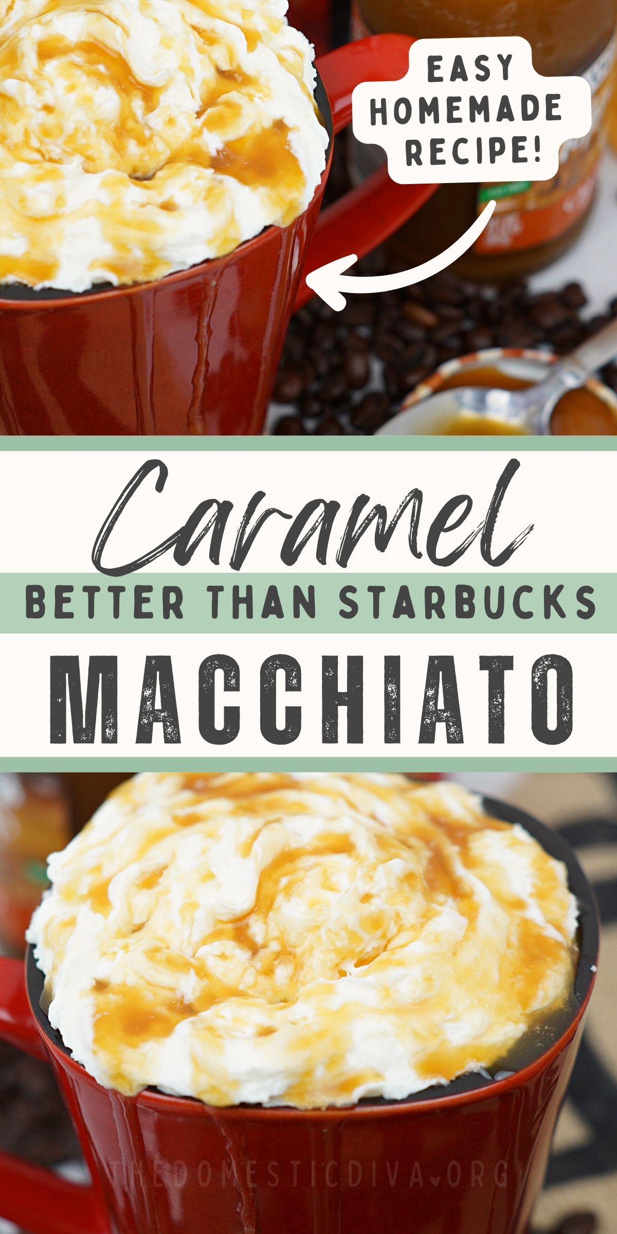 Starbucks Copycat Caramel Macchiato Recipe