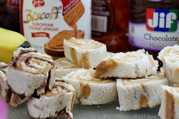 Back to School Lunch Idea:  Sandwich Sushi Bento Box