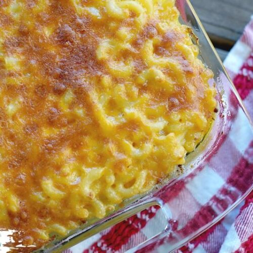 Southern Macaroni And Cheese Casserole Recipe The Domestic Diva