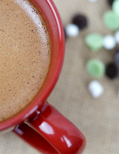 Quick and Easy Pepperming Mocha Latte Microwave Recipe