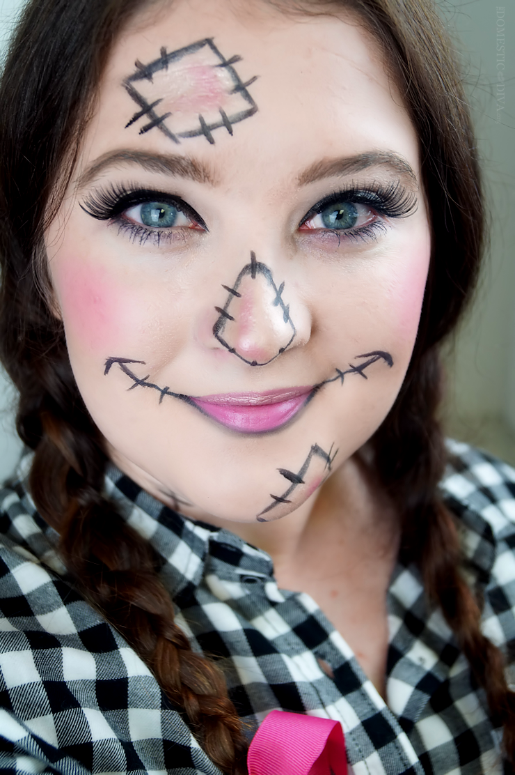 scarecrow toddler makeup ideas