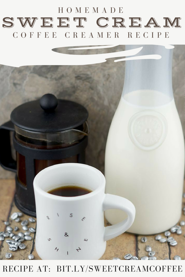 Homemade Sweet Cream Coffee Creamer Recipe The Domestic Diva