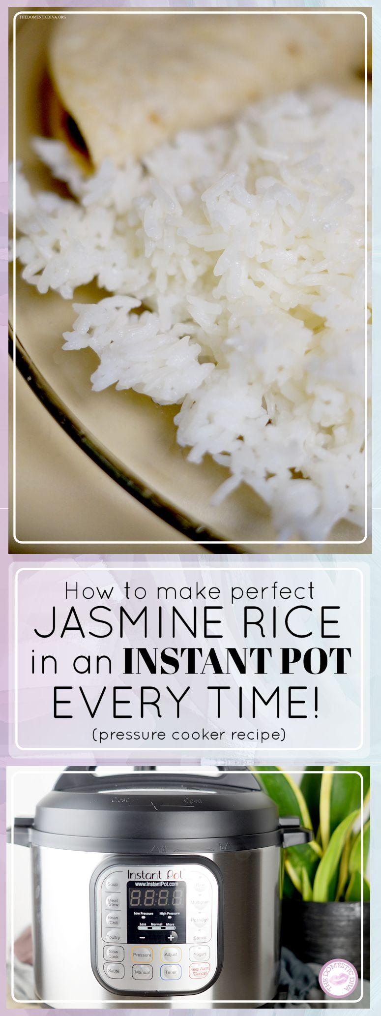 How to make Jasmine Rice in an Instant Pot (Pressure Cooker Recipe)