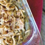 Homemade Southern Green Bean Casserole Recipe - Ditch the canned stuff for this delicious, completely from scratch green bean casserole recipe. Your classic green bean casserole recipe gets a makeover using fresh, real ingredients for an authentic homemade taste.