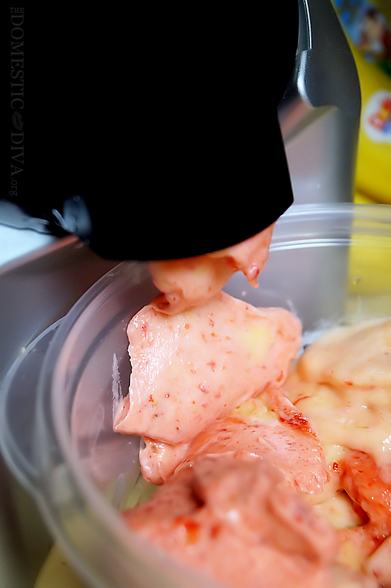 Strawberry-Banana Soft Serve - Baked In