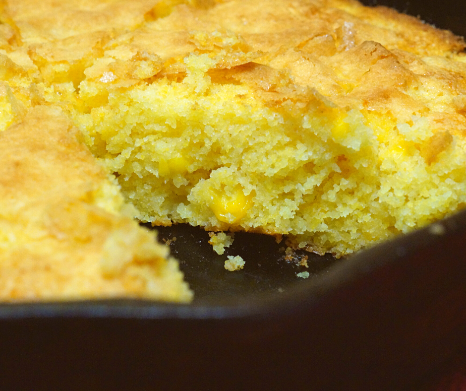 Southern Sweet Cornbread Recipe - The Domestic Diva