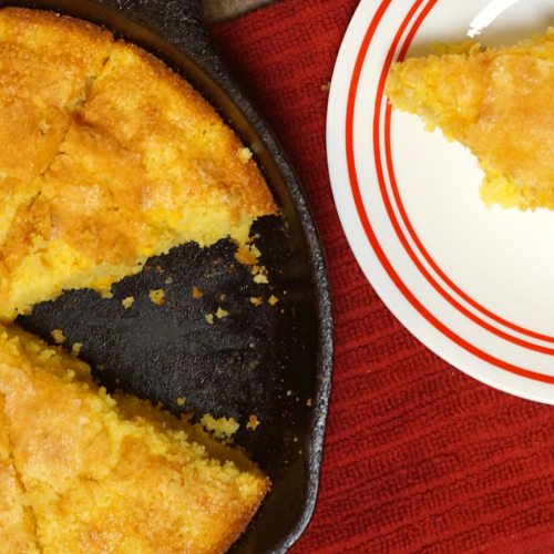 Southern Sweet Cornbread Recipe - The Domestic Diva