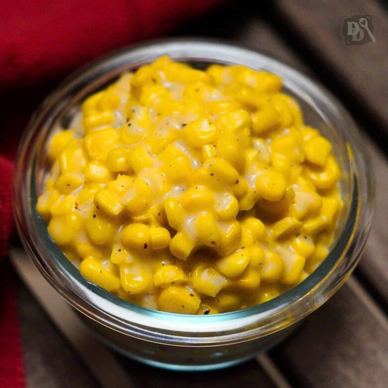 Easy Southern Creamed Corn Recipe - The Domestic Diva