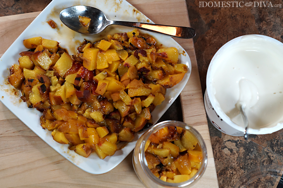 Southern Grilled Peaches Parfait Recipe