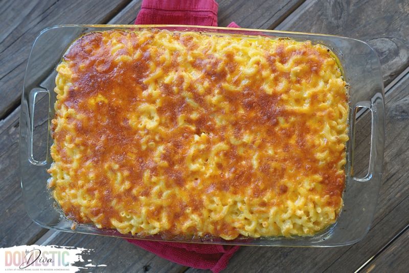 Southern Macaroni and Cheese Casserole Recipe