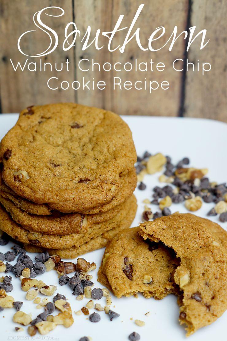 An Incredible Homemade Recipe for Southern Walnut Chocolate Chip Cookies