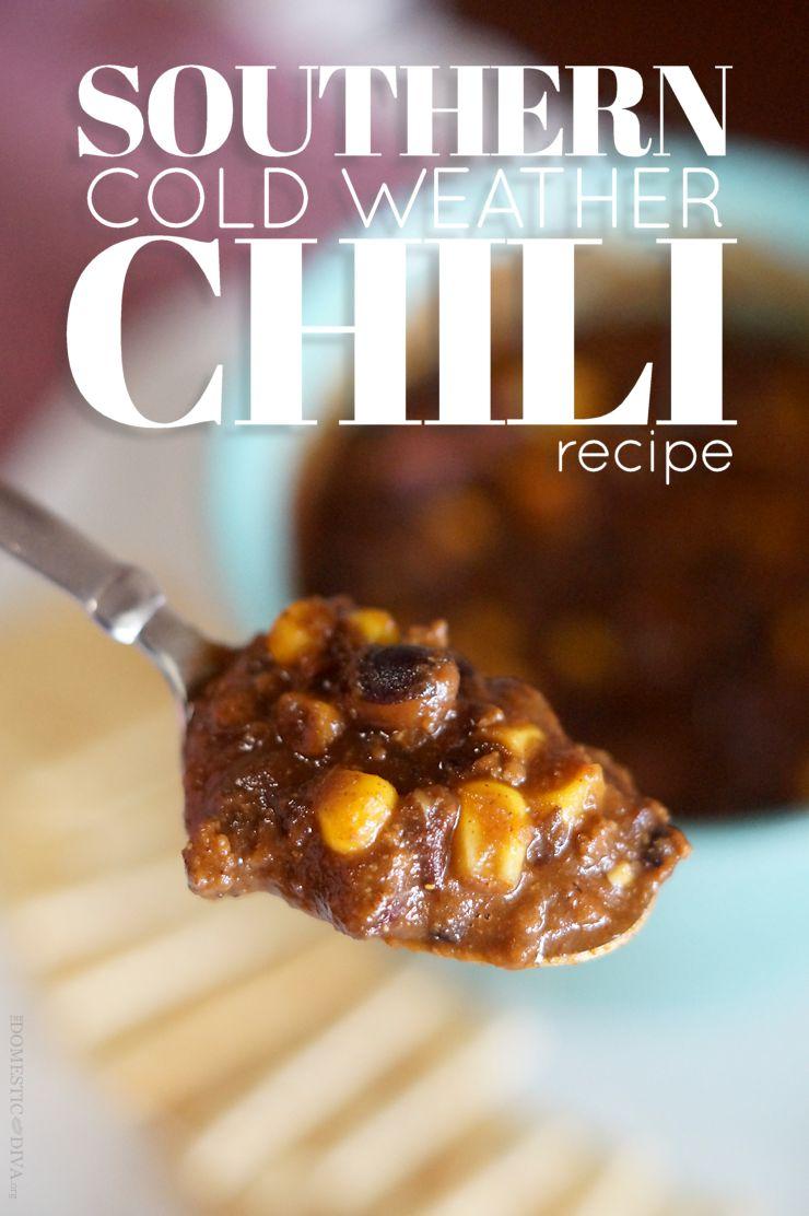 Southern Cold Weather Chili Recipe