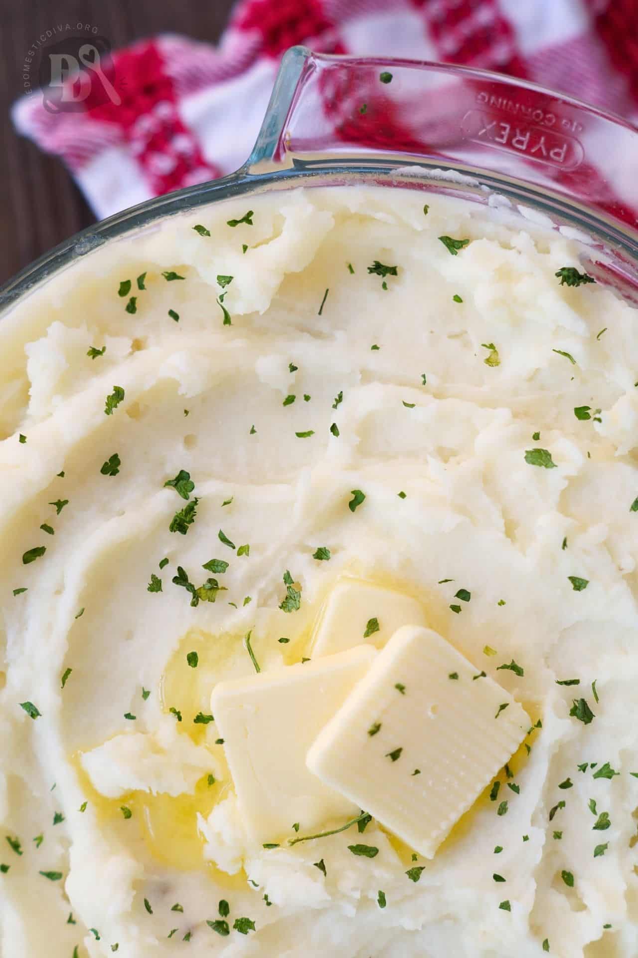 Creamiest KitchenAid Mashed Potatoes - Love from the Table