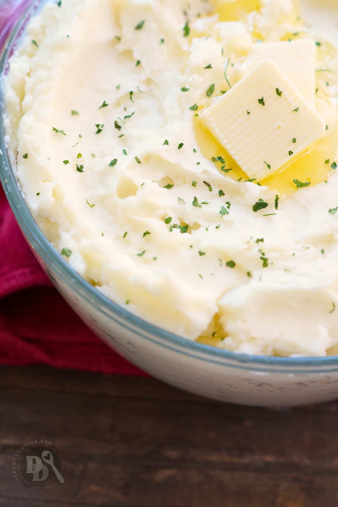 Thanksgiving Mashed Potatoes Recipe - The Domestic Diva