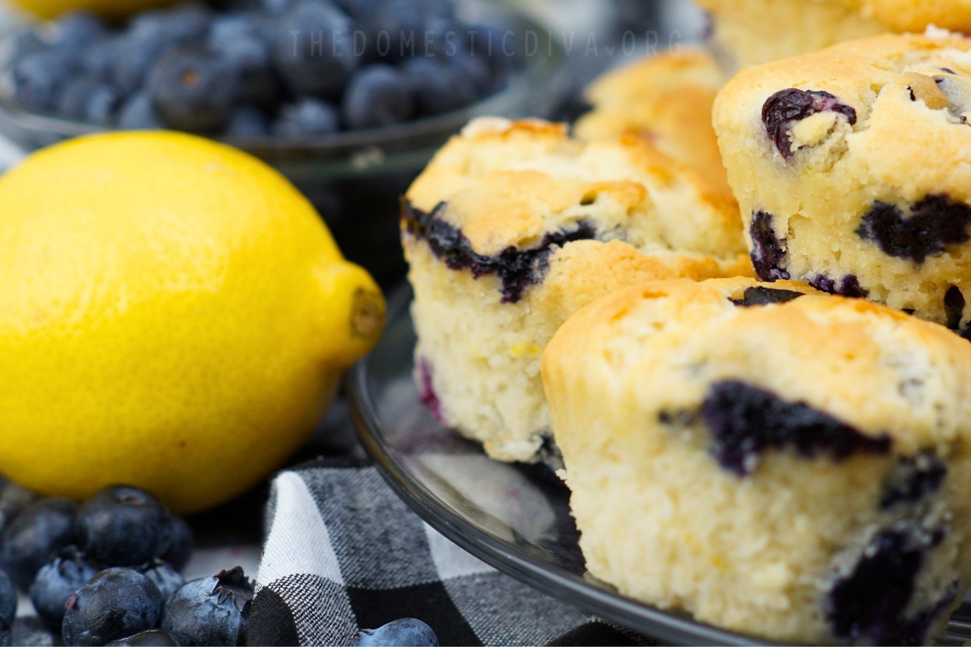 incredible lemon blueberry muffins recipe